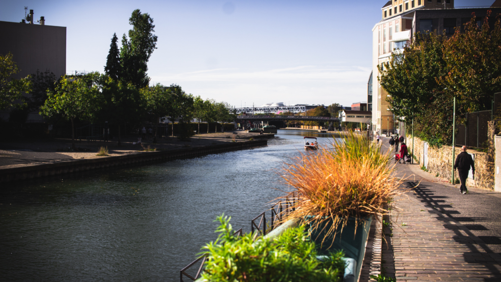 Canal de l'Ourcq - Week-end slow et durable à Paris en Automne